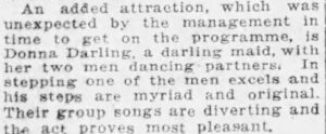 Screen show of the text from a newspaper
